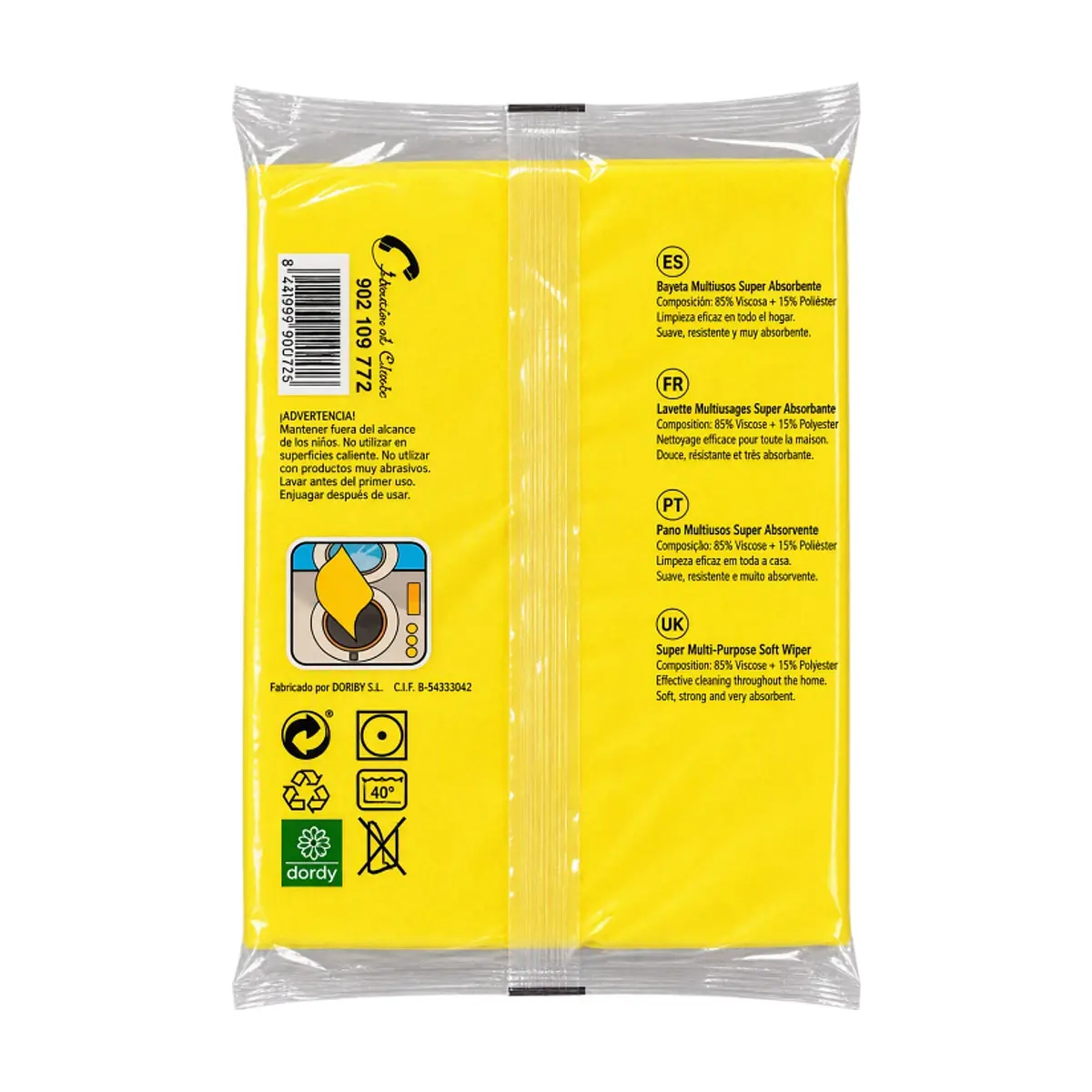 Bayetas multiusos super absorbentes Sayma (3 U) - Thumbnail 2