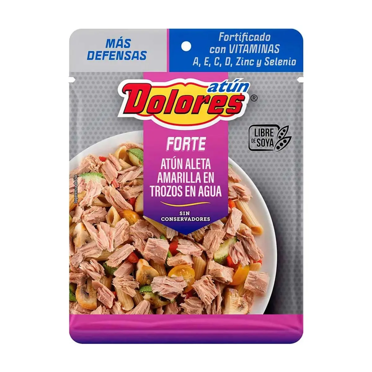 Atún aleta amarilla en trozos en agua Dolores (74 g / 2.61 oz)
