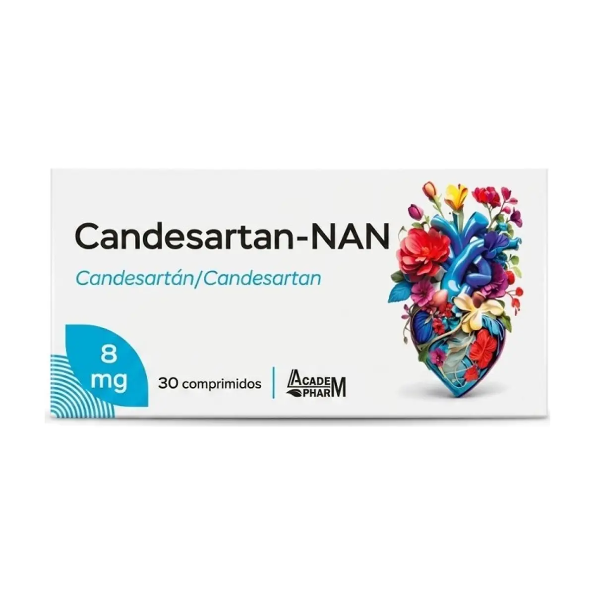 Candesartan-nan (8mg x 30 comprimidos)
