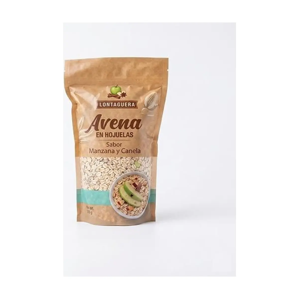 Avena en Hojuelas Sabor Manzana y Canela (500 gr) SANTOGRANO