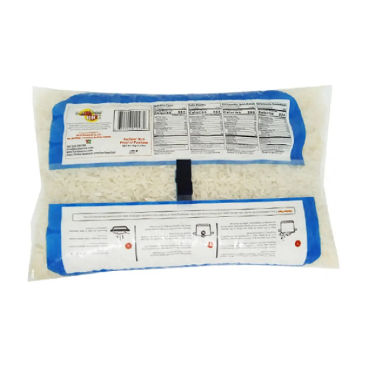 Arroz blanco de grano largo Karibee (1 kg / 2.2 lb) - Thumbnail 2