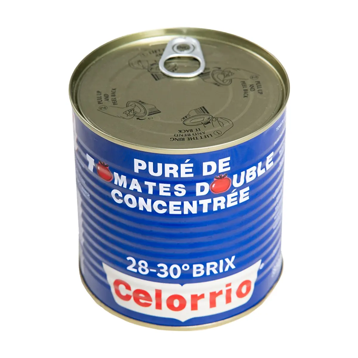 Pasta de tomate concentrado extra Celorrio (800 g / 28.22 oz) - Thumbnail 4