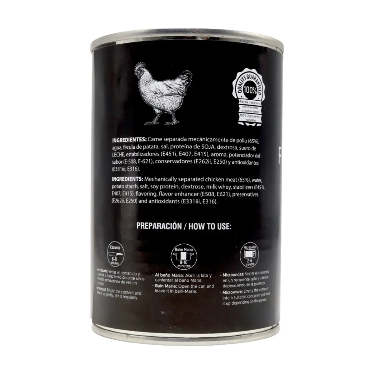 Spam fiambre de pollo Martínez Campera (400 g / 14.11 oz) - Thumbnail 2
