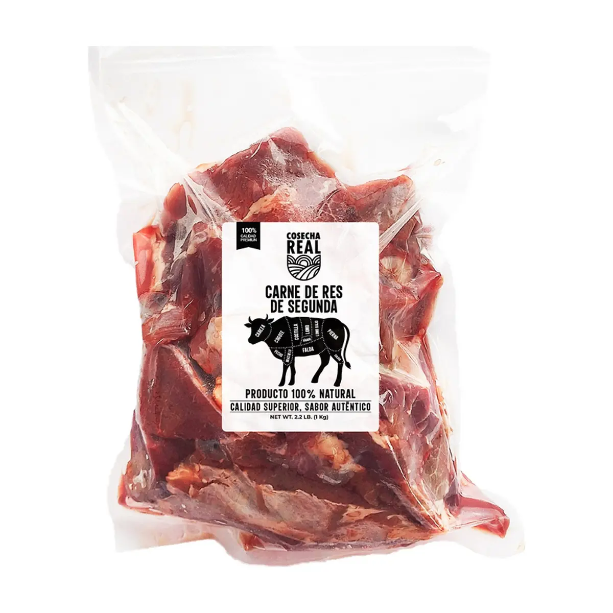 Carne de res de segunda Cosecha Real (1 kg / 2.2 lb) - Thumbnail 2