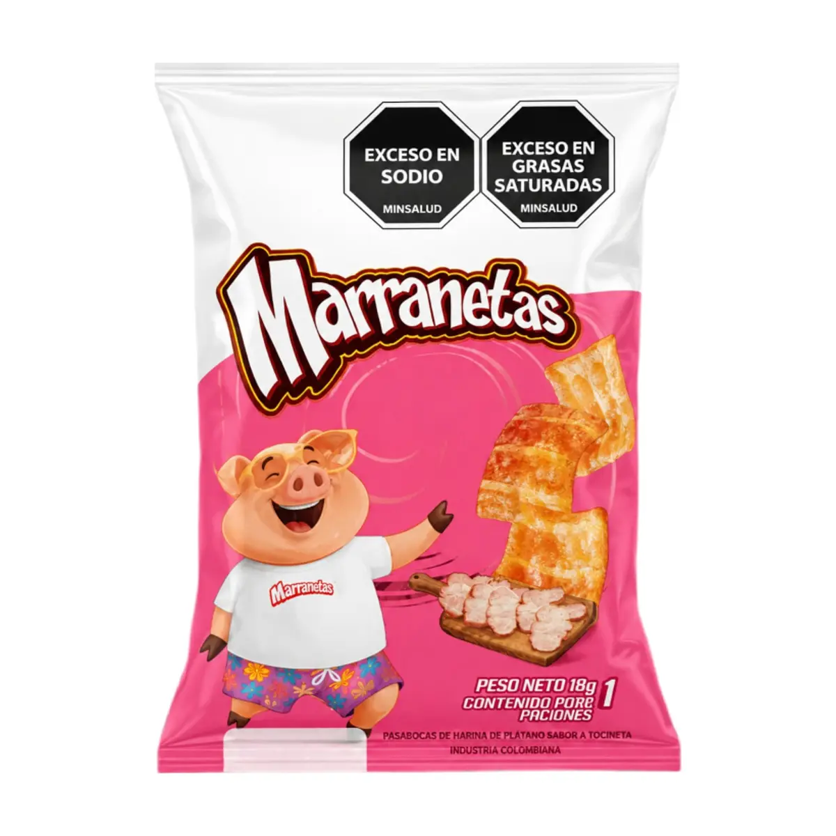 Marranetas sabor a jamón Yolis (18 g)