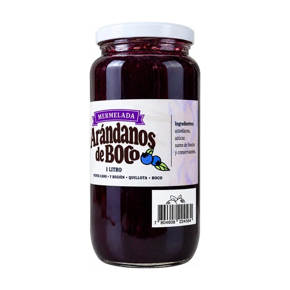 Mermelada casera de arándanos de Boco (1 L) - Miniatura 4