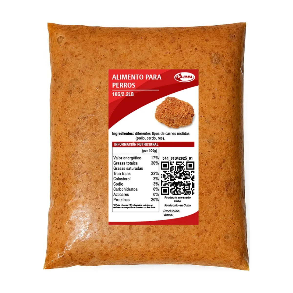 Alimento para perros Jimm (1 kg / 2.2 lb)