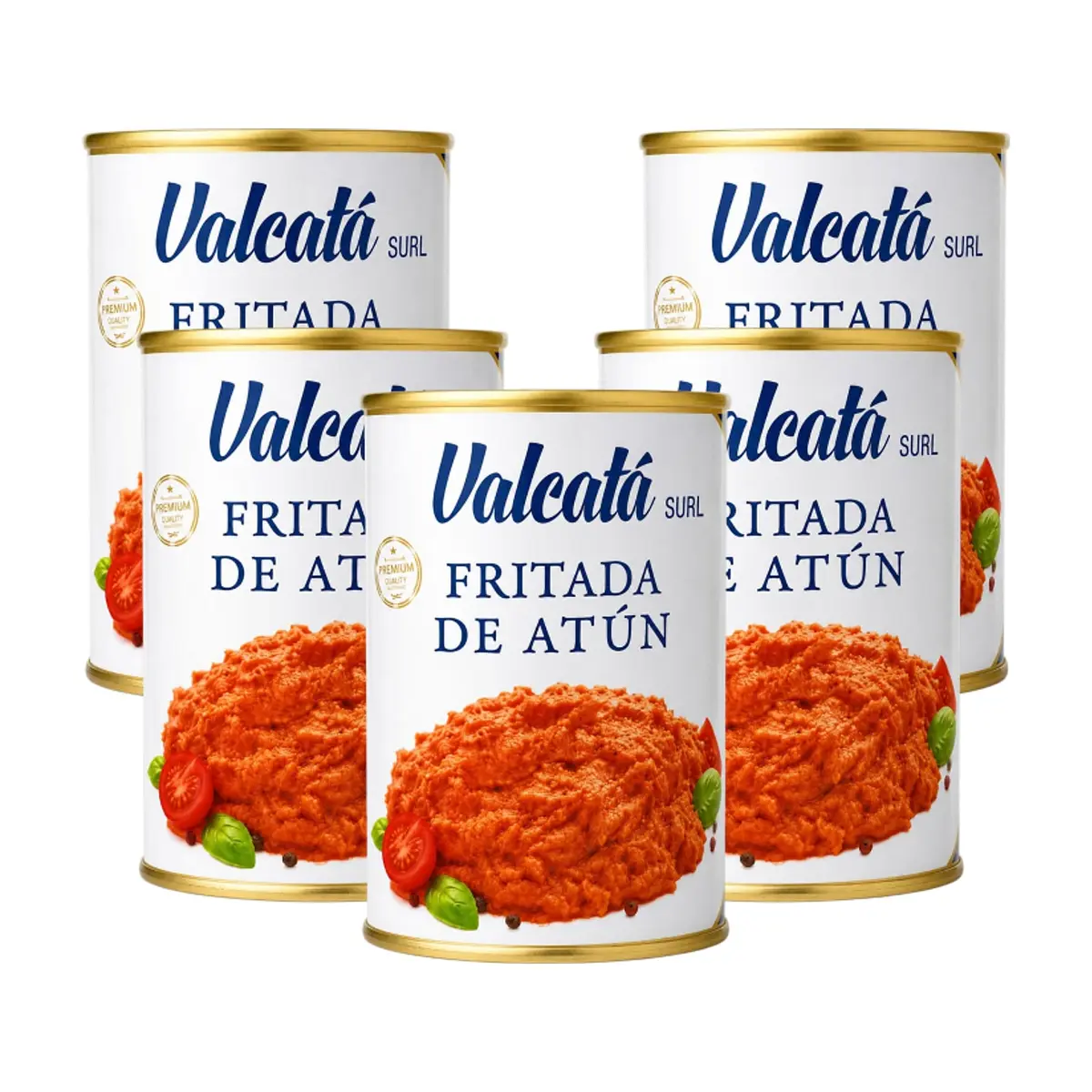 Fritada de atún Valcatá SURL (5 x 430 g / 15.17 oz)