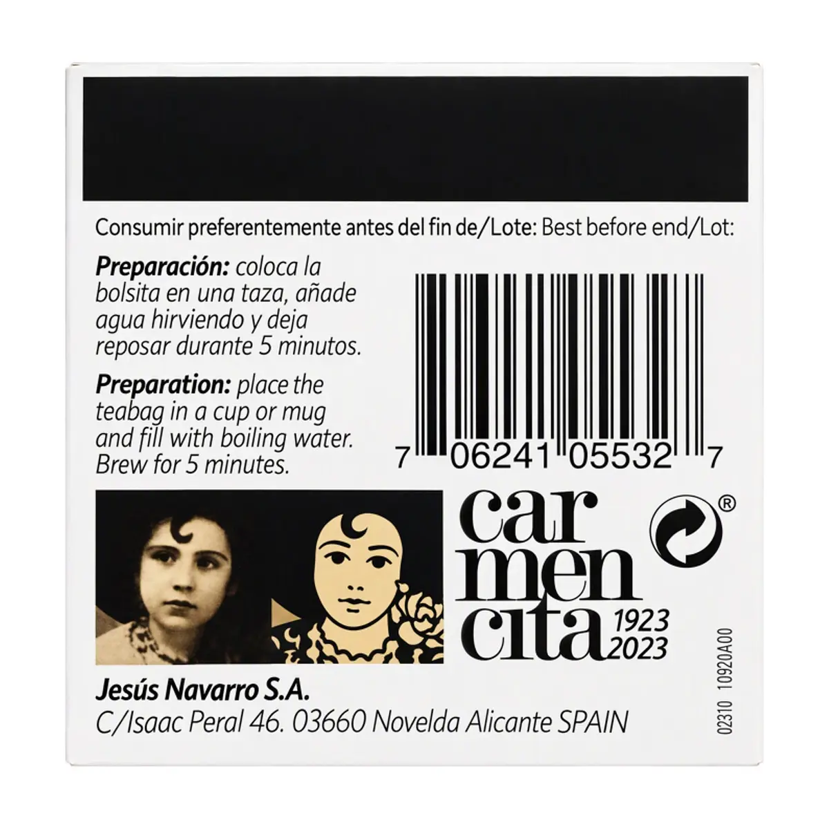 Té de manzanilla Carmencita (12 g) - Thumbnail 2