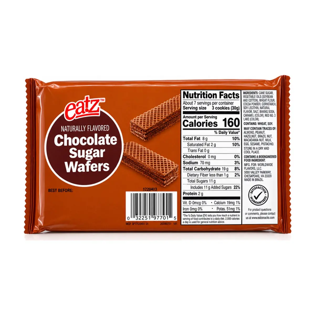 Sorbetos chocolate Eatz (226 g / 8 oz) - Thumbnail 2