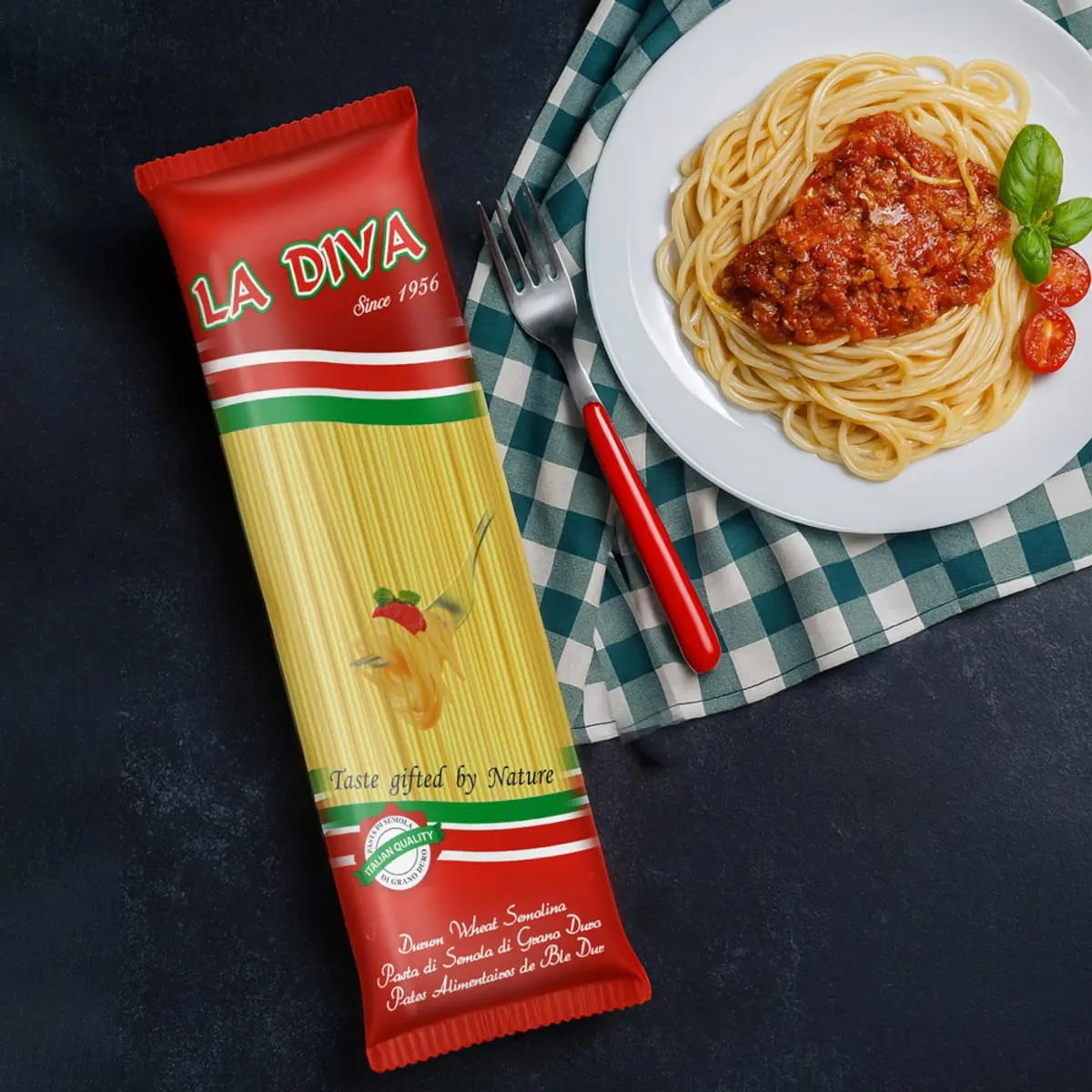 Espaguetis La Diva (5 x 500 g / 1.1 lb) - Thumbnail 5