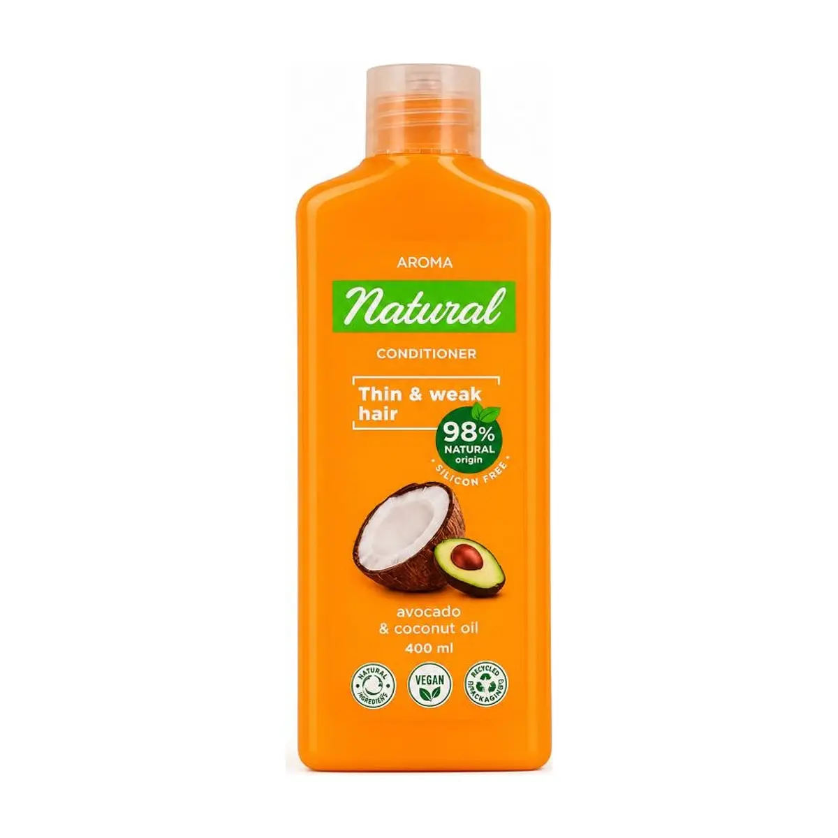 Acondicionador Aguacate y Coco (400ml) AROMA NATURAL