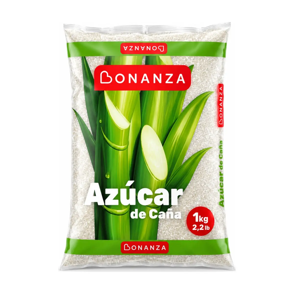 Azúcar blanca Bonanza (1 kg / 2.2 lb)