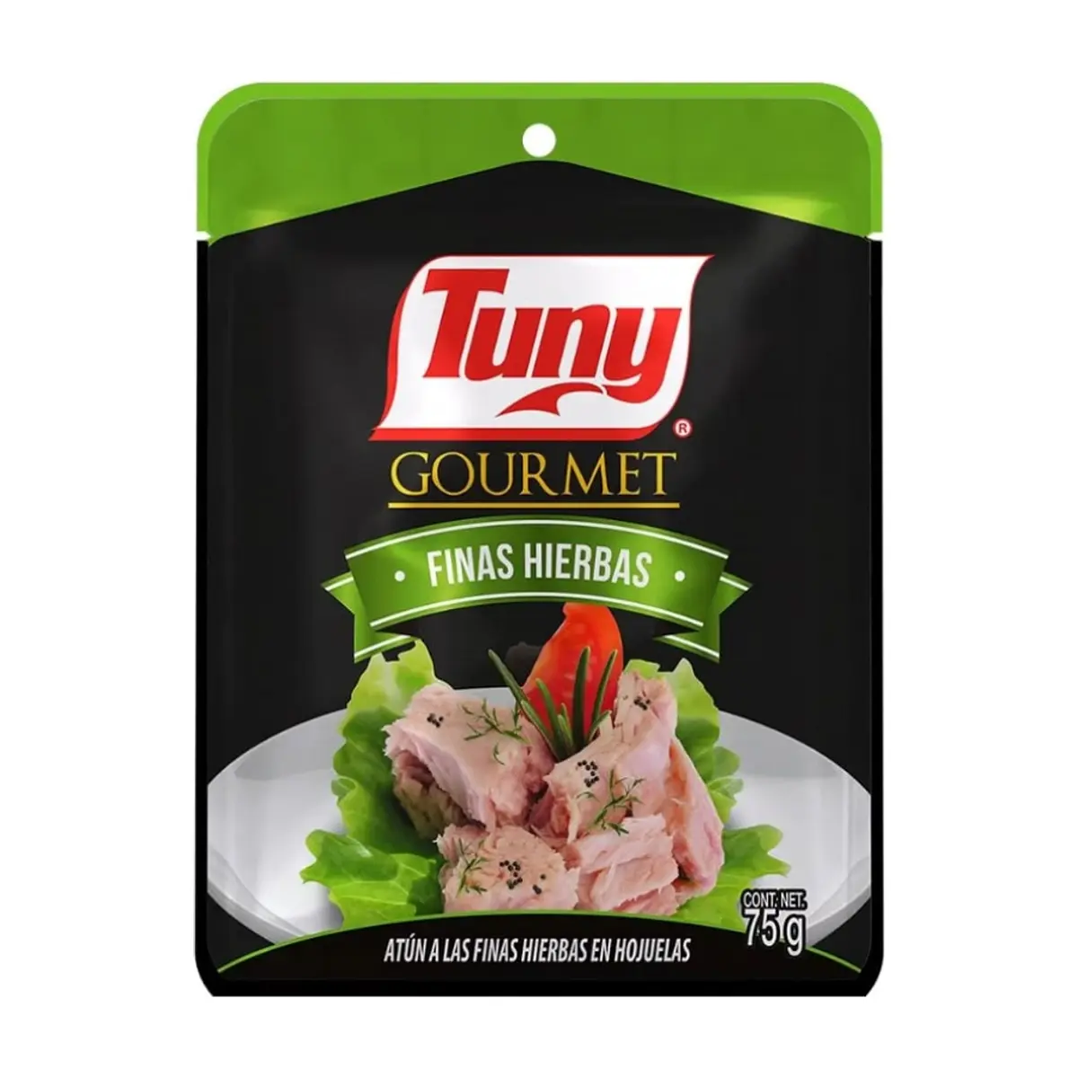 Atún a las finas hierbas en hojuelas Tuny (75 g / 2.64 oz)