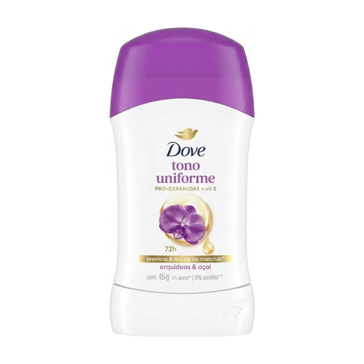 Desodorante en barra aroma a orquídea 72 h Dove (45 g / 1.58 oz) - Miniatura 1