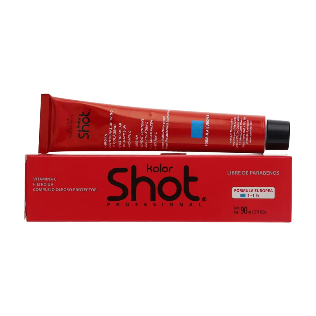 Tinte en crema mandarina 8.444 Kolor Shot (90 g / 3.17 oz) - Miniatura 1