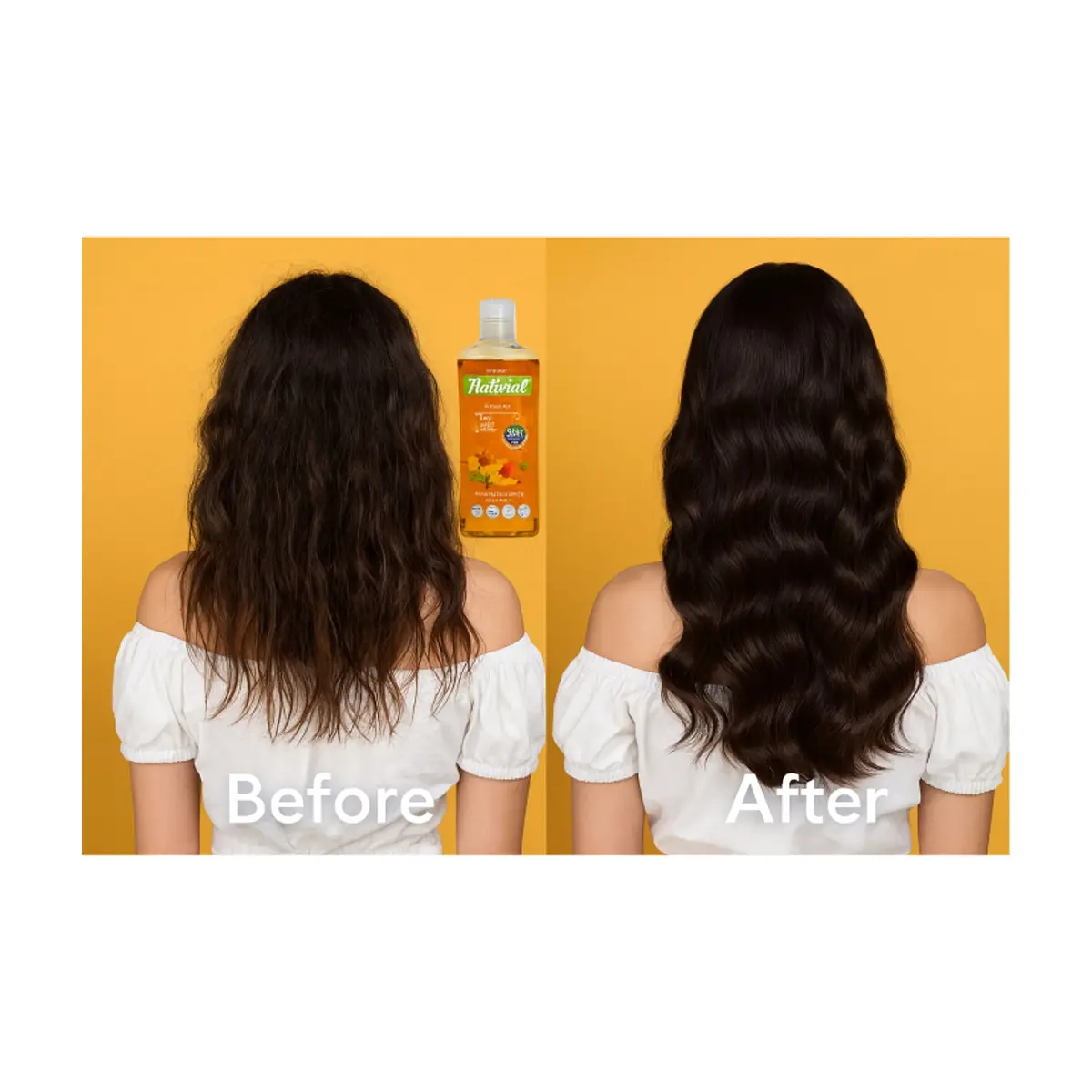 Champú para cabello seco con extracto de caléndula Aroma Natural (400 ml) - Miniatura 5