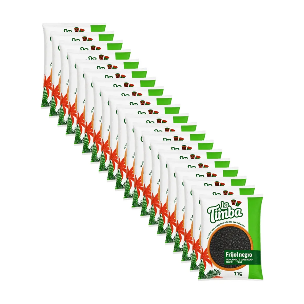 Frijoles negros La Timba (20 x 1 kg / 2.2 lb)