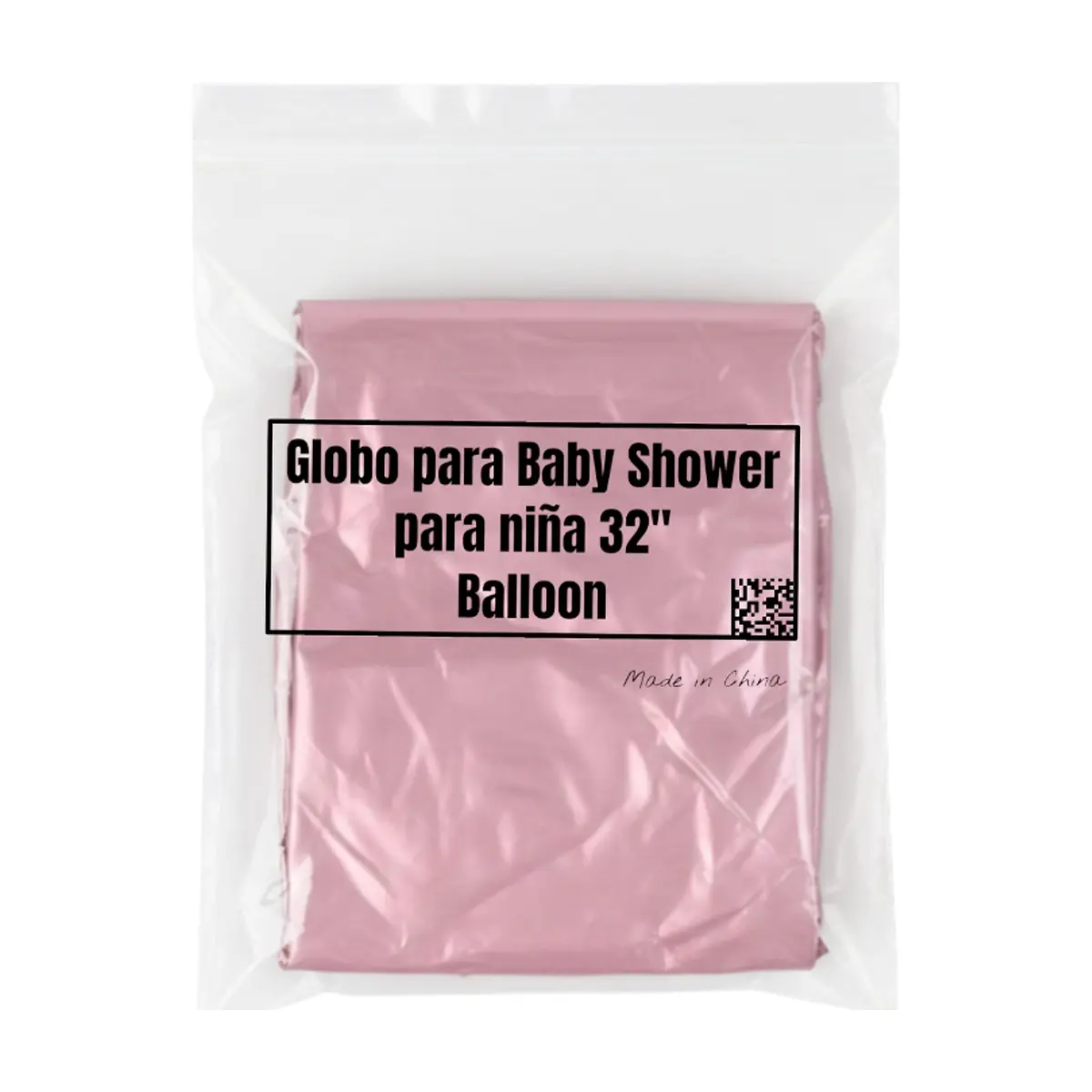Globo para Baby Shower para niña 32 pulgadas Balloon - Thumbnail 2