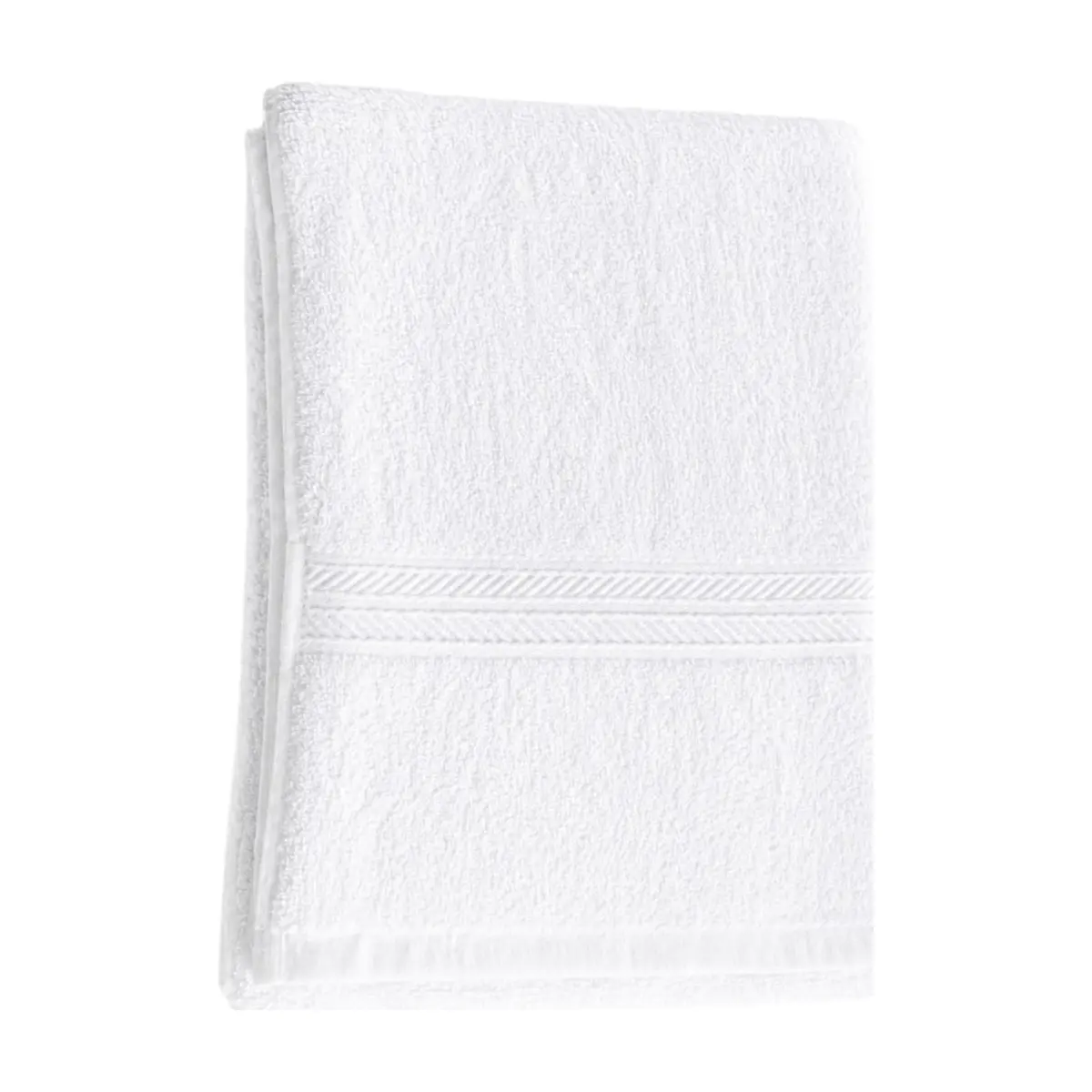 Toalla blanca grande 100% algodón 87 cm x 150 cm La Finca