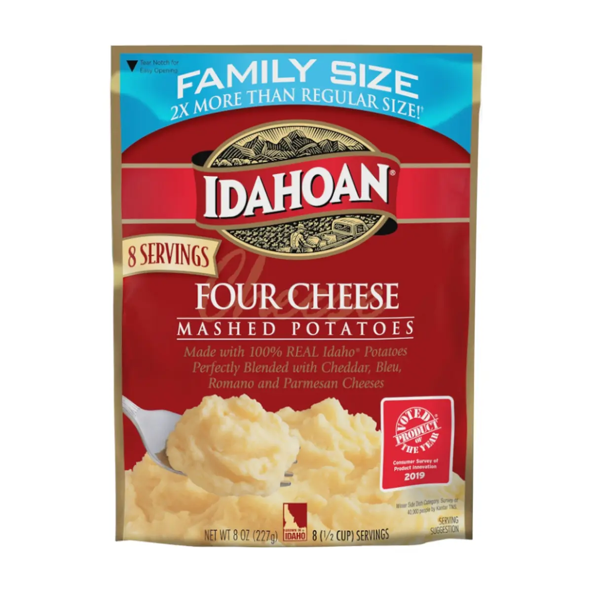 Puré de papa con cuatro quesos Idahoan (113.4 g / 4 oz) - Miniatura 1