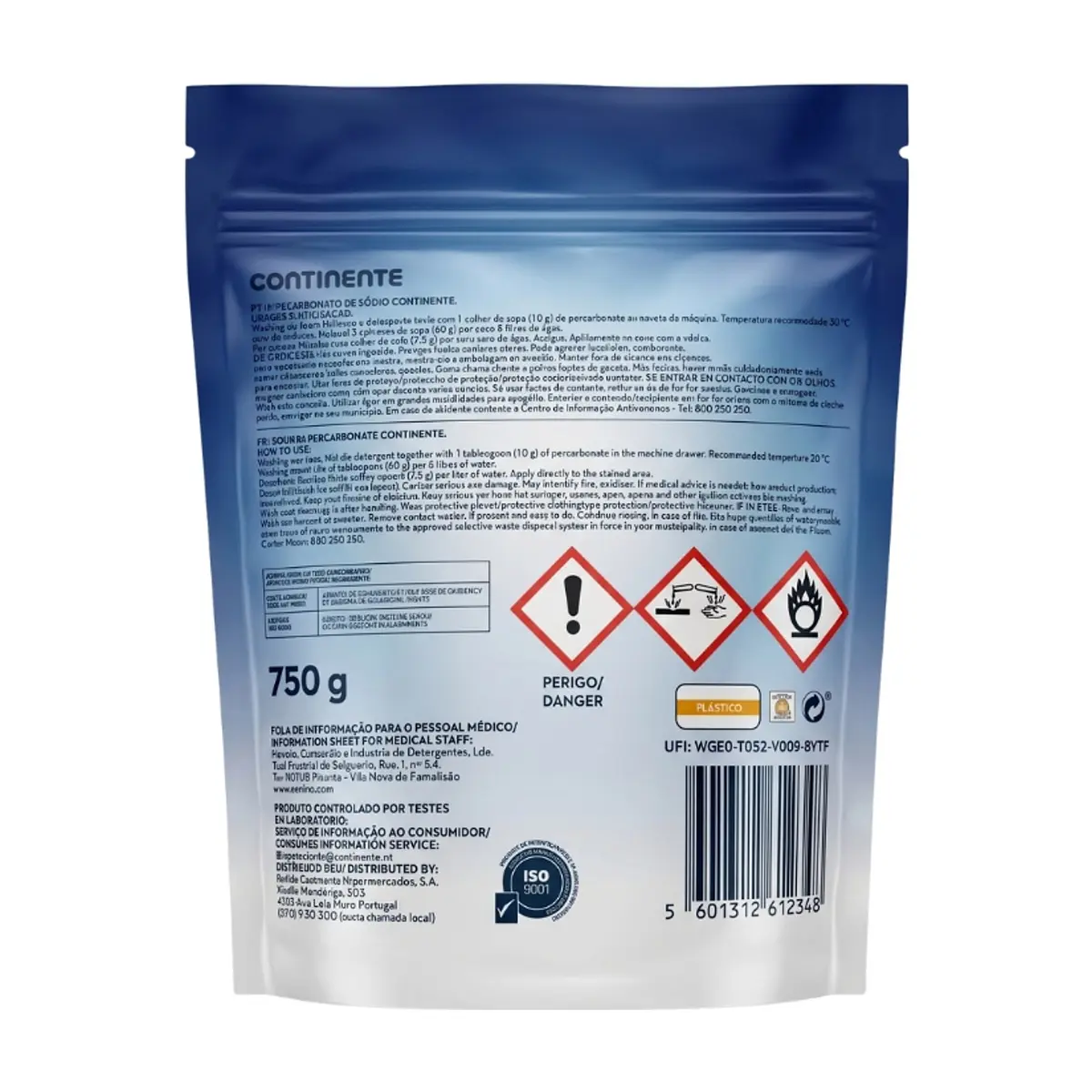 Percarbonato de sodio Continente (750 g / 1.65 lb) - Thumbnail 2