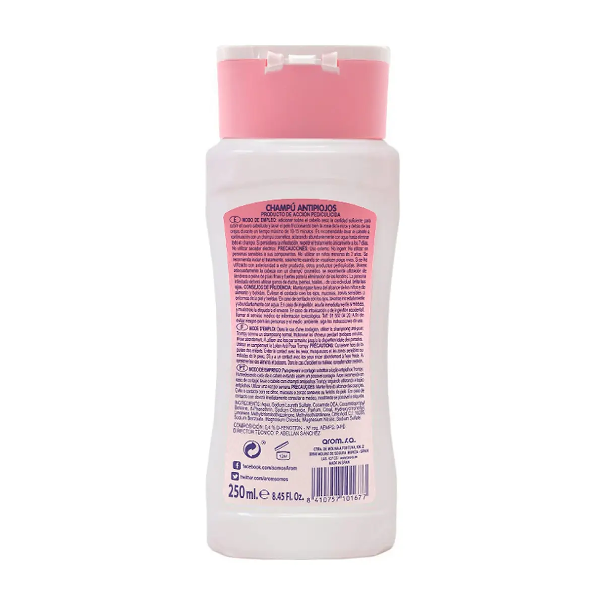Champú infantil antipiojos Trompy (250 ml) - Thumbnail 2