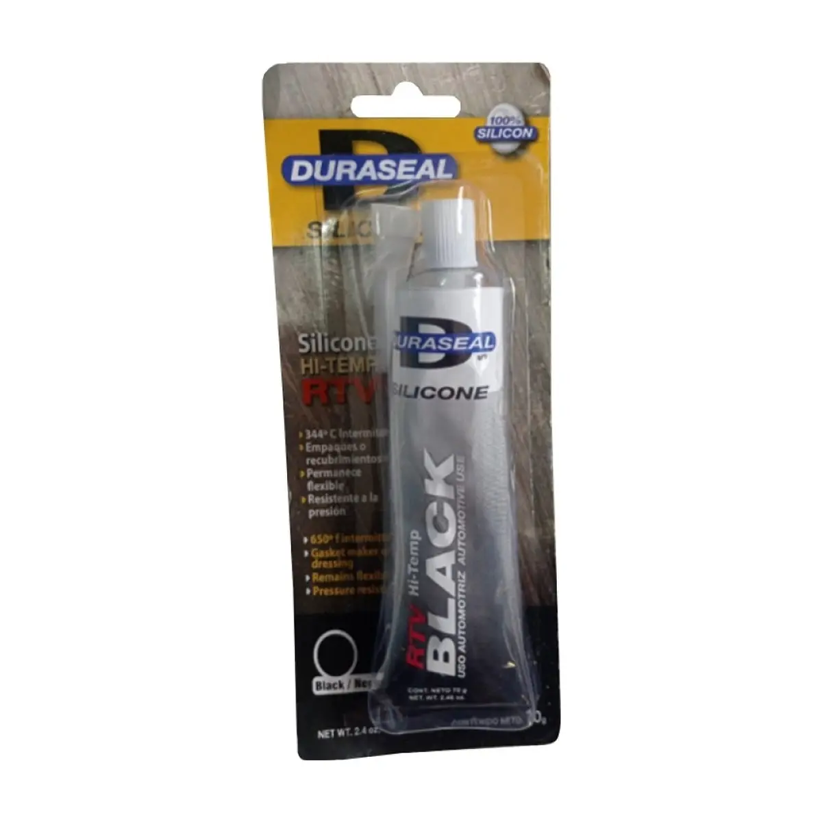 Silicona negra de alta temperatura Duraseal (70 g / 2.46 oz) - Thumbnail 4