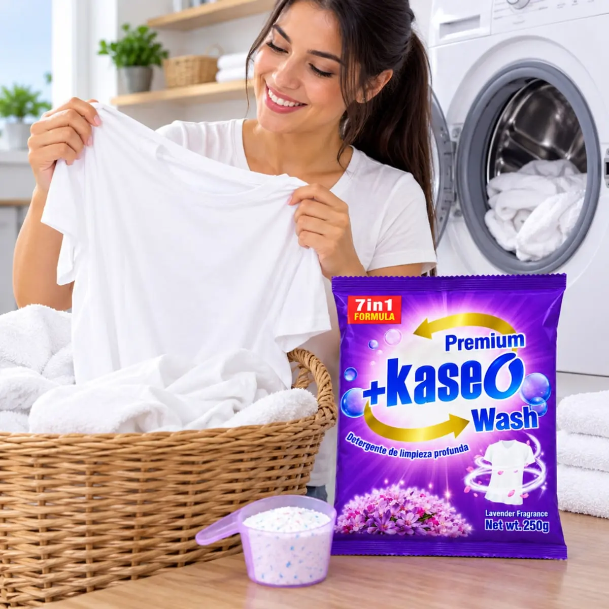 Detergente en polvo con aroma a lavanda KaseO (250 g / 8.8 oz) - Thumbnail 3