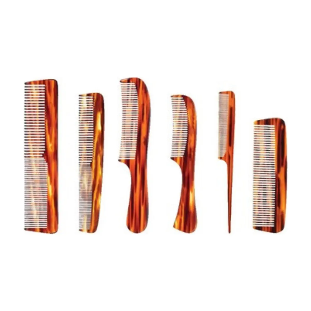 Peines de plástico para el cabello AD (6 U) - Thumbnail 3