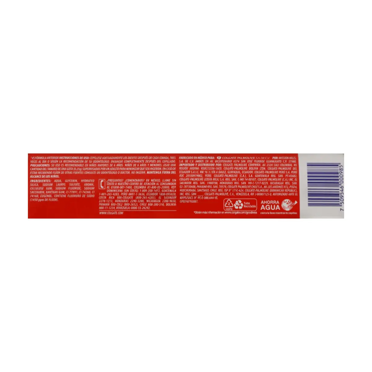 Pasta dental triple acción Colgate (75 ml) - Thumbnail 3