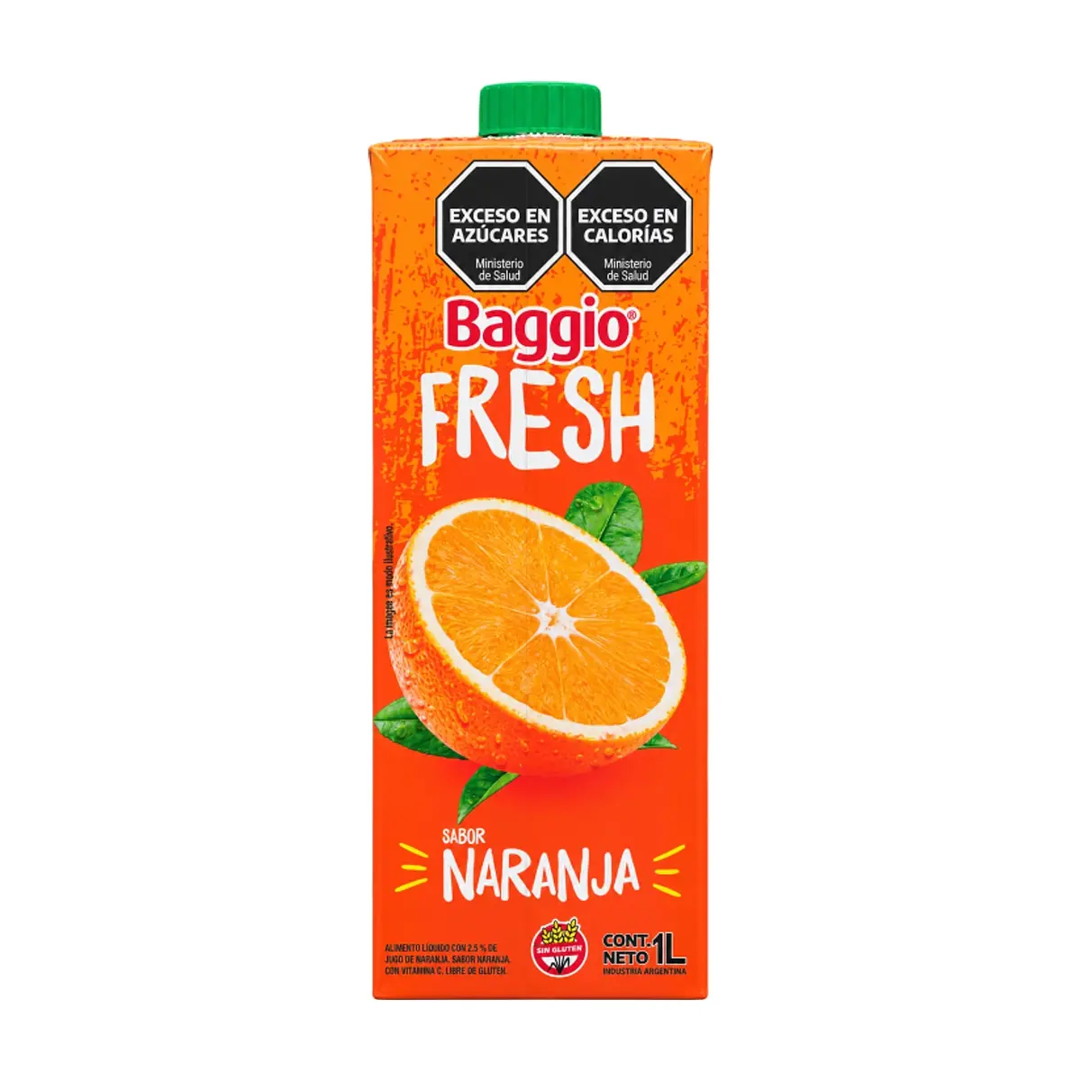 Jugo de naranja Baggio Fresh (1 L) - Imagen 1