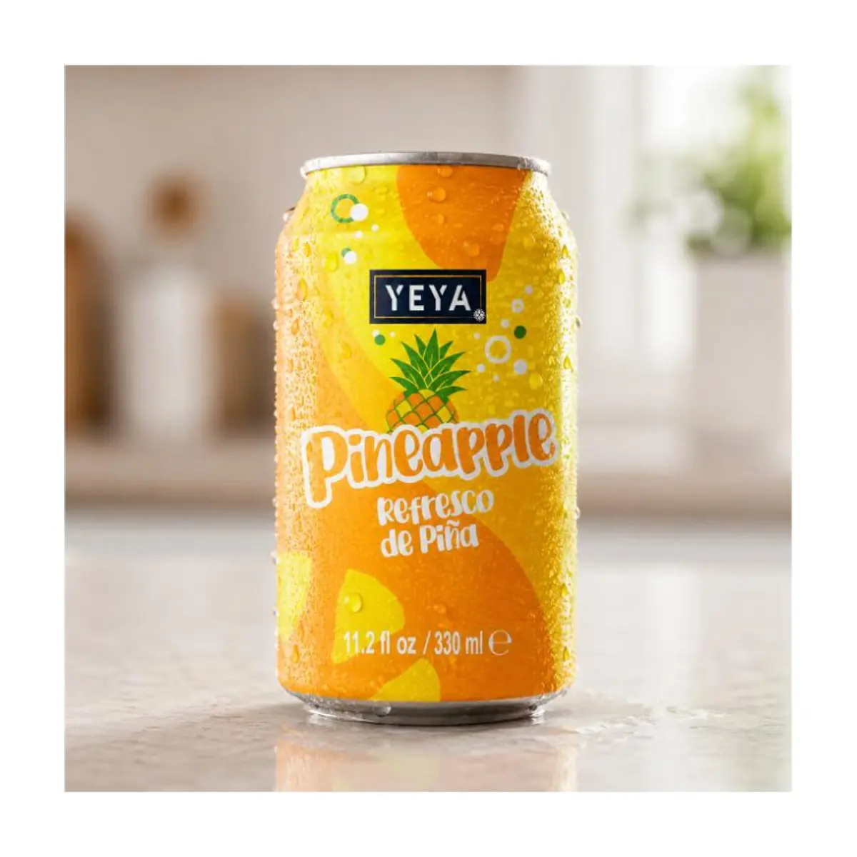 Refresco gaseado de piña YEYA (6 x 330 ml / 11.2 fl oz) - Thumbnail 2