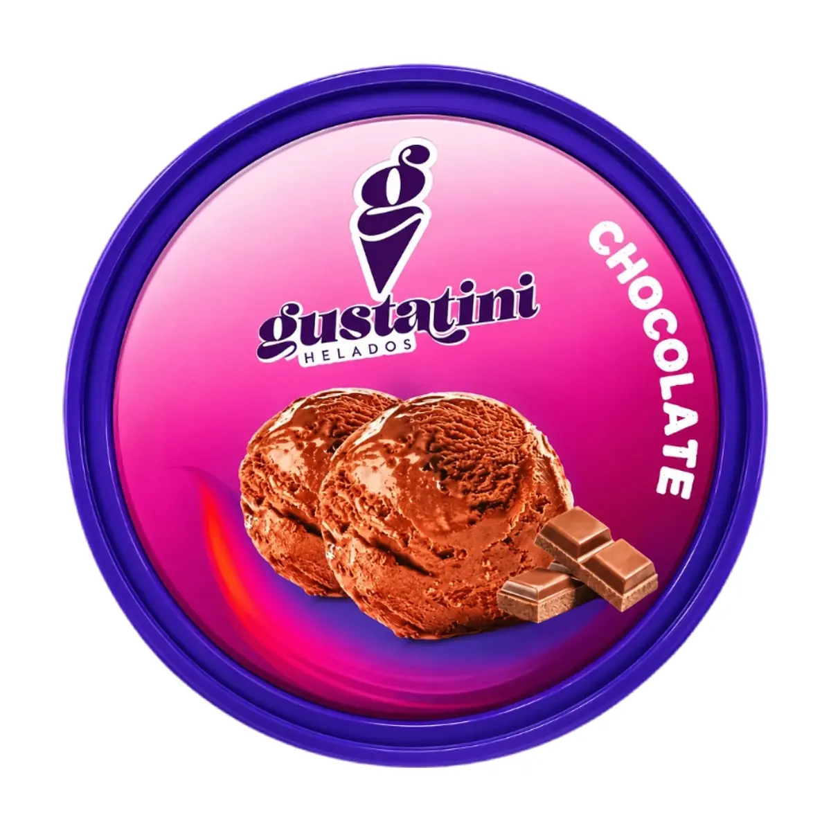 Helado de chocolate Gustatini (3 L) - Thumbnail 4