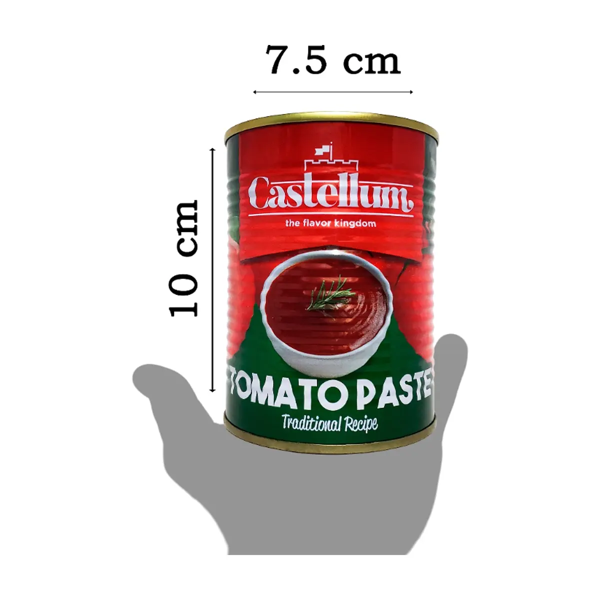 Pasta de tomate Castellum (400 g / 14.11 oz) - Thumbnail 3