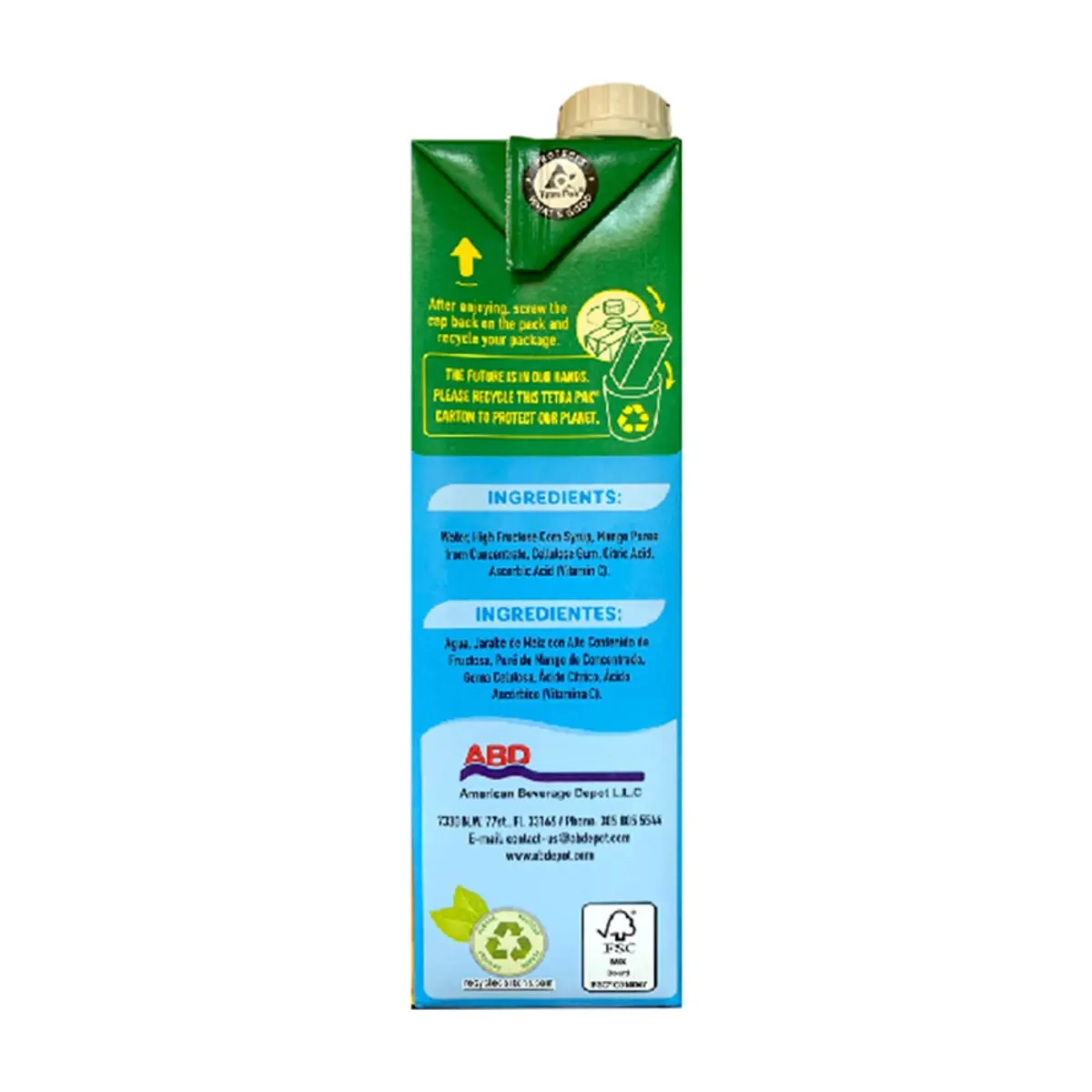 Jugo de mango Goliath (4 x 946 ml / 32 fl oz) - Thumbnail 2