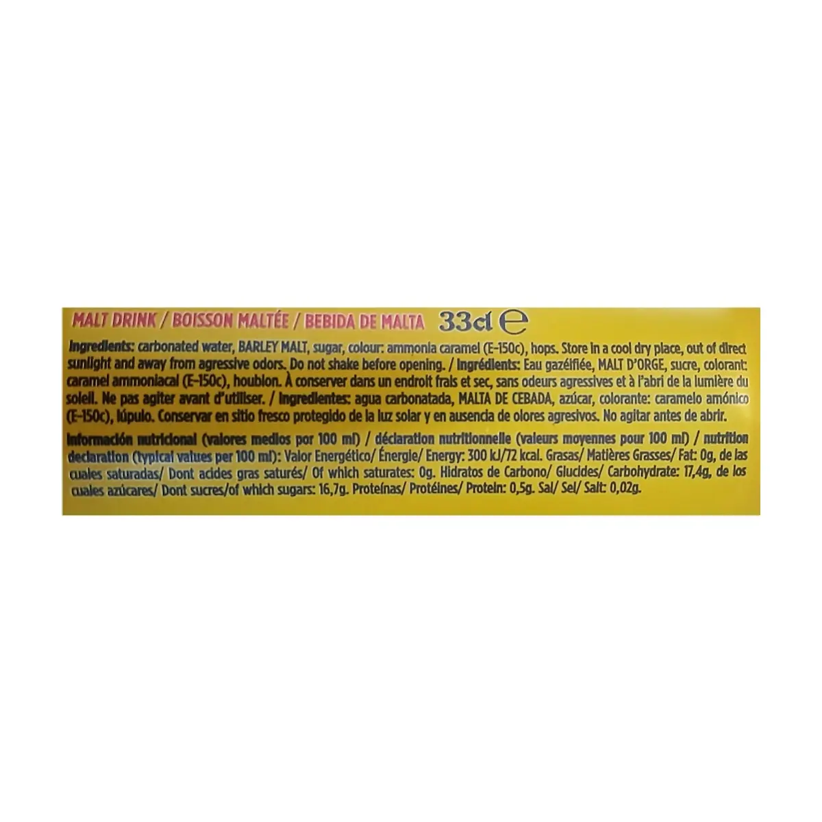 Malta Burge Meester (330 ml) - Thumbnail 4