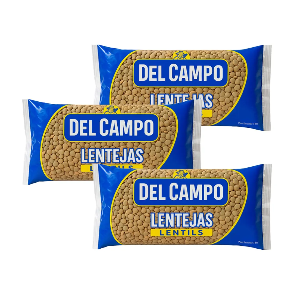 Combo lentejas Del Campo (3 x 454 g / 1 lb) - Miniatura 1