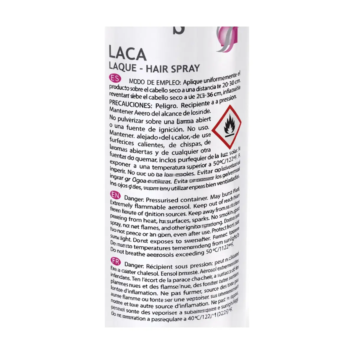 Laca spray extra fuerte S'nonas (400 ml / 13.53 oz) - Thumbnail 3