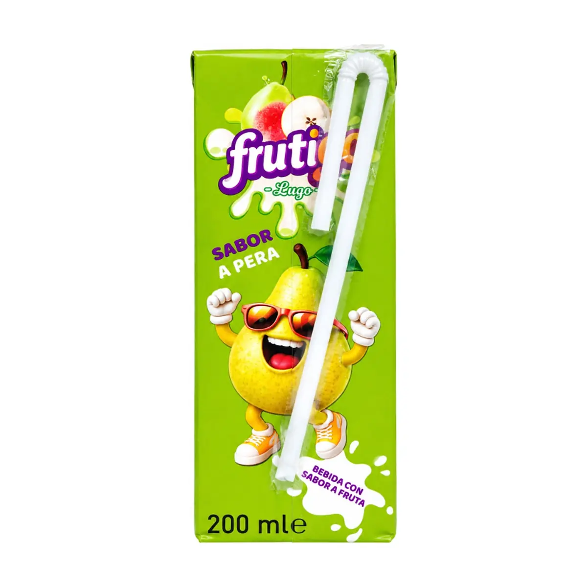 Bebida sabor a pera Frutigo (200 ml / 6.76 fl oz)