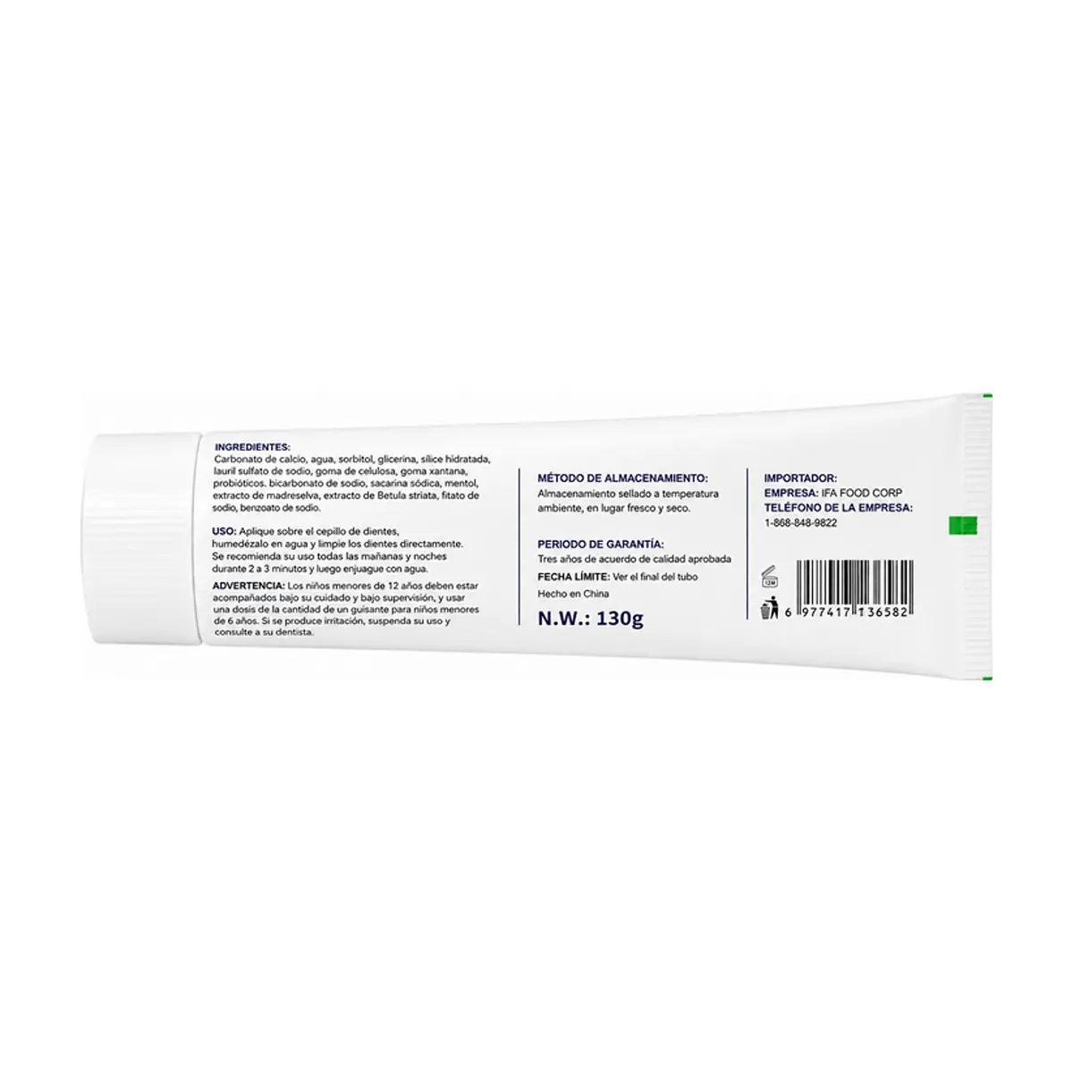 Pasta dental con sabor a menta Coigare (130 g / 4.59 oz) - Thumbnail 2