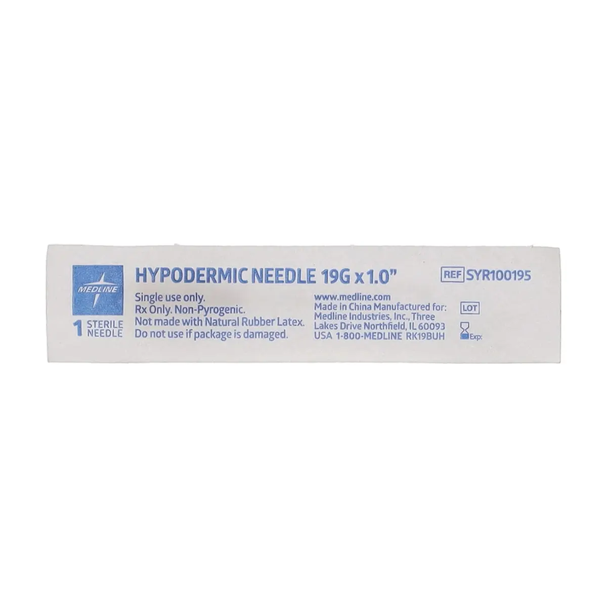 Aguja hipodérmica para inyección 19 G / 1.0" Medline - Thumbnail 6