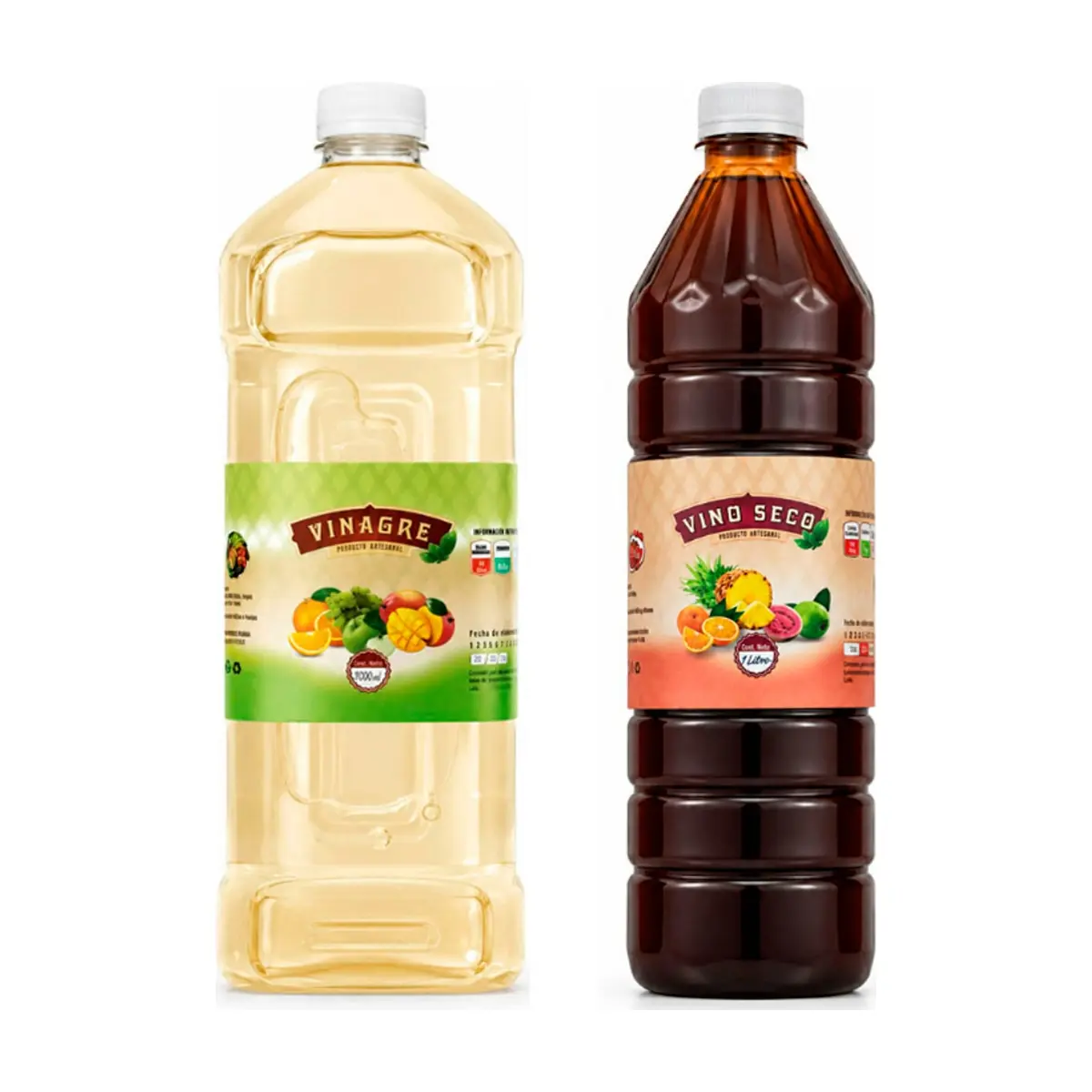 Vinagre de frutas  + Vino seco