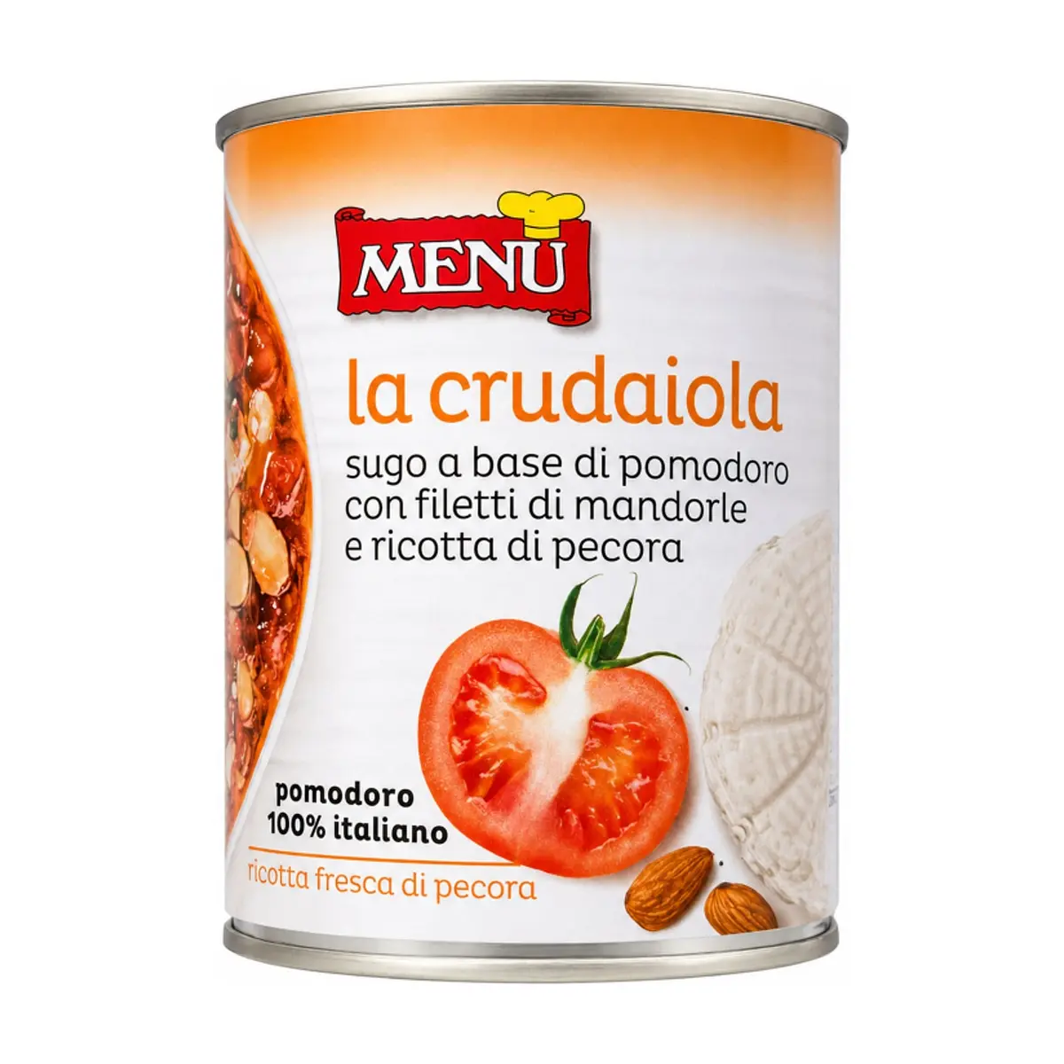 Salsa de tomate con almendra y queso ricotta de oveja Menu (410 g / 14.4 oz)