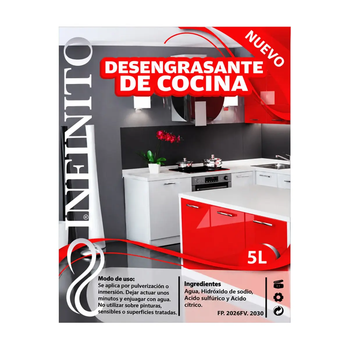 Desengrasante de cocina infinito (5 L) - Thumbnail 3