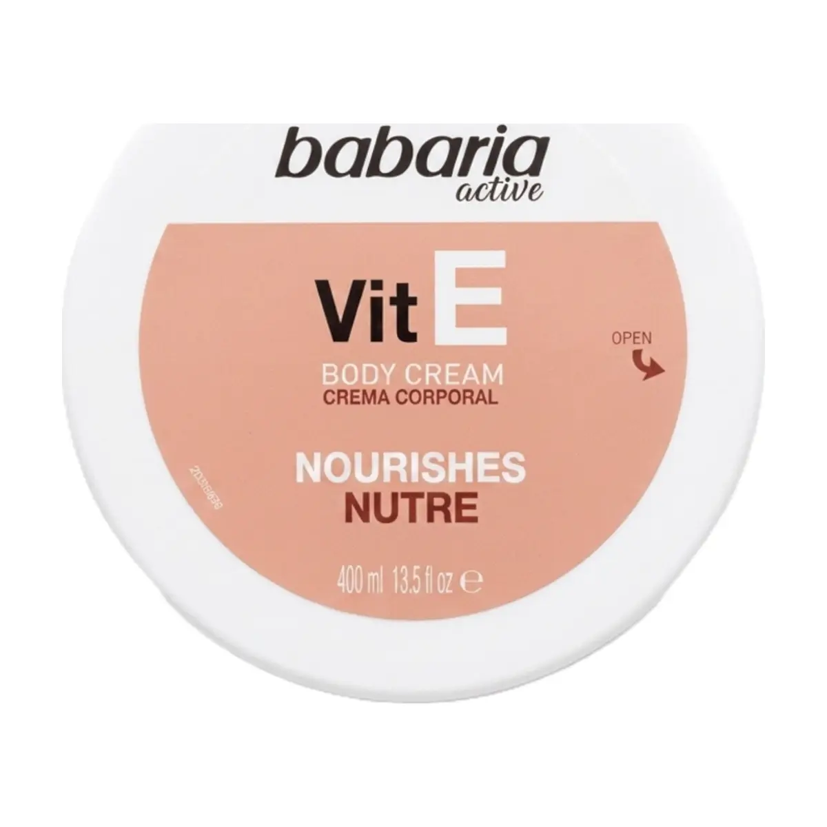 Crema corporal hidratante con vitamina E Babaria (400 ml) - Thumbnail 6