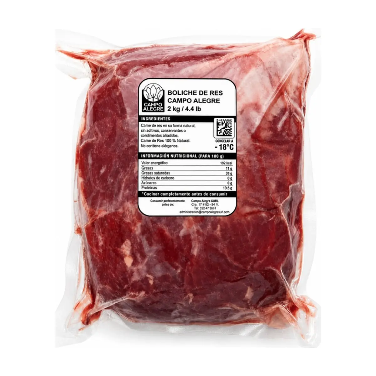 Boliche de res Campo Alegre (2 kg / 4.4 lb)