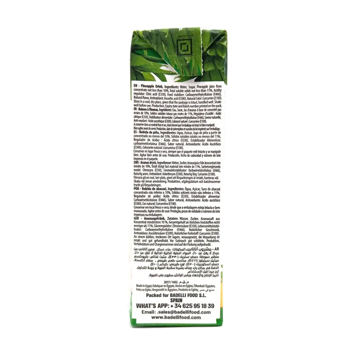 Jugo de manzana Badelli (18 x 200 ml / 6.76 oz fl) - Miniatura 2