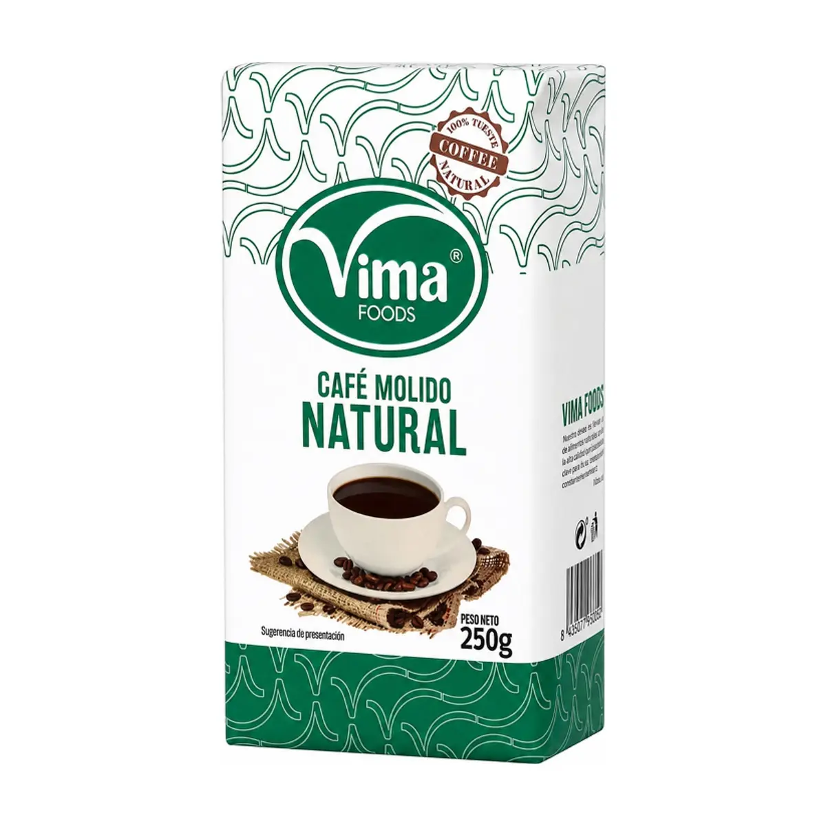 Café molido natural Vima Foods (250 g / 8.81 oz) - Thumbnail 5