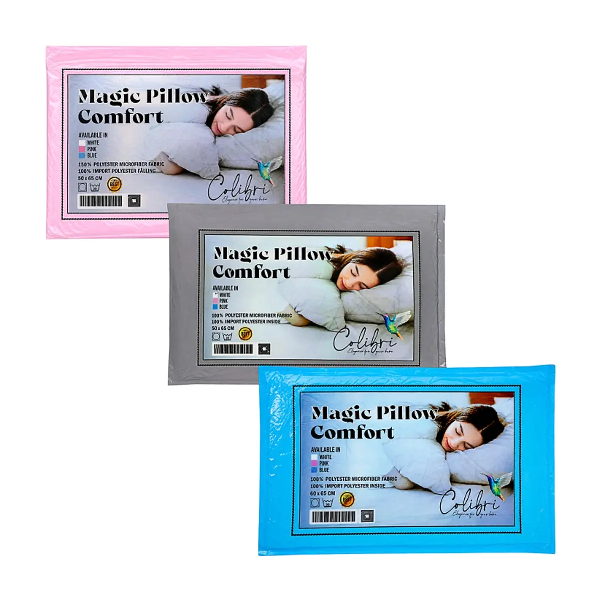 Almohada suave y confortable Colibrí - Thumbnail 3